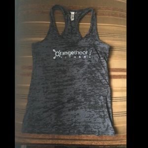 Orangetheory black burnout tank